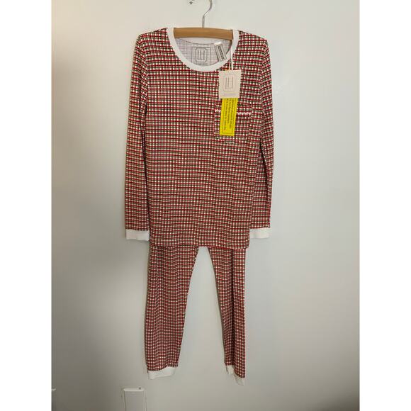 Lila + Hayes Bradford Pajama Set -‎ Holiday Plaid NWT size 10 - Picture 2 of 5